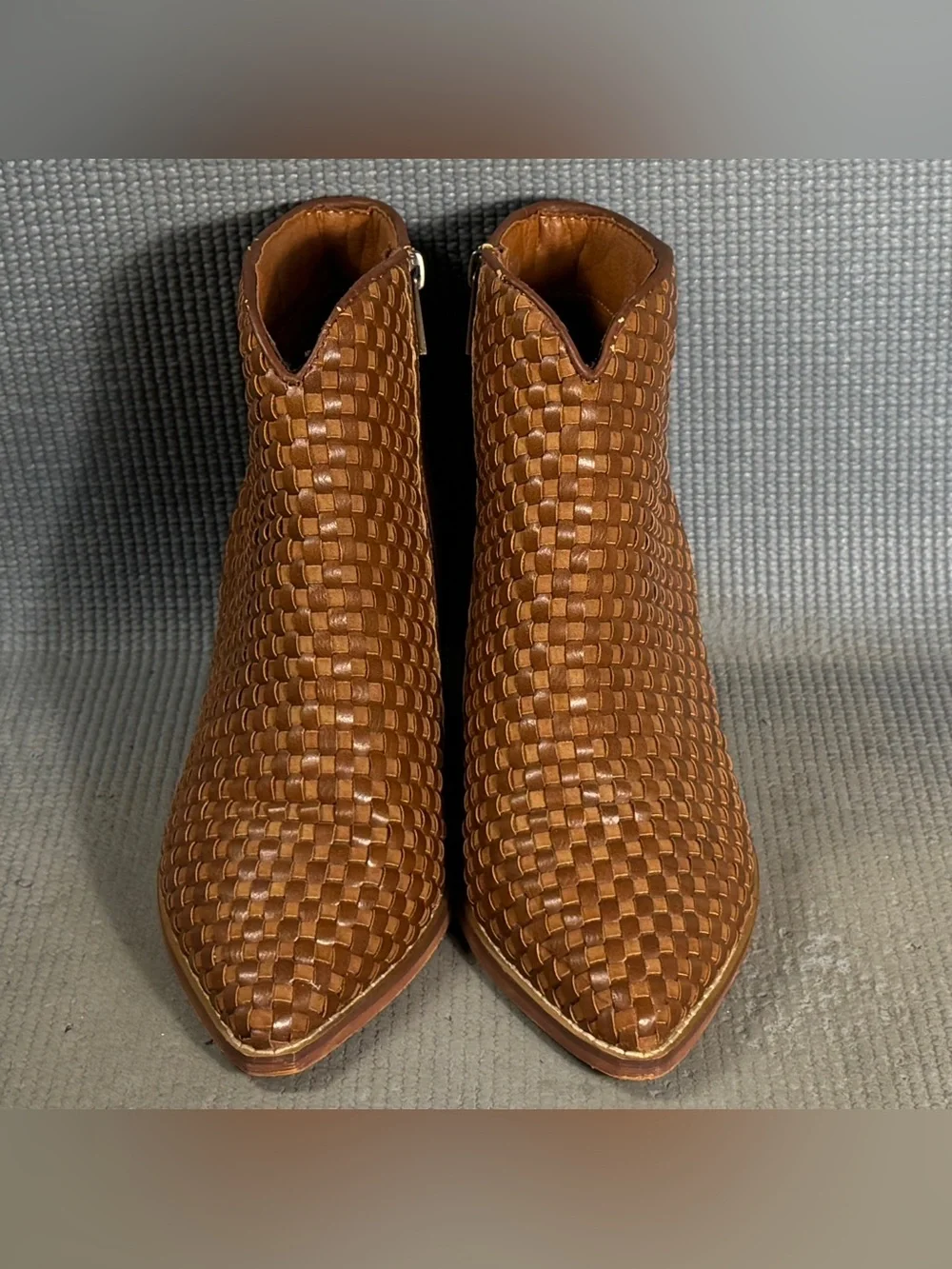 Vintage Havana Women’s Cassidy Woven High Ankle‎ Boots Size 8.5